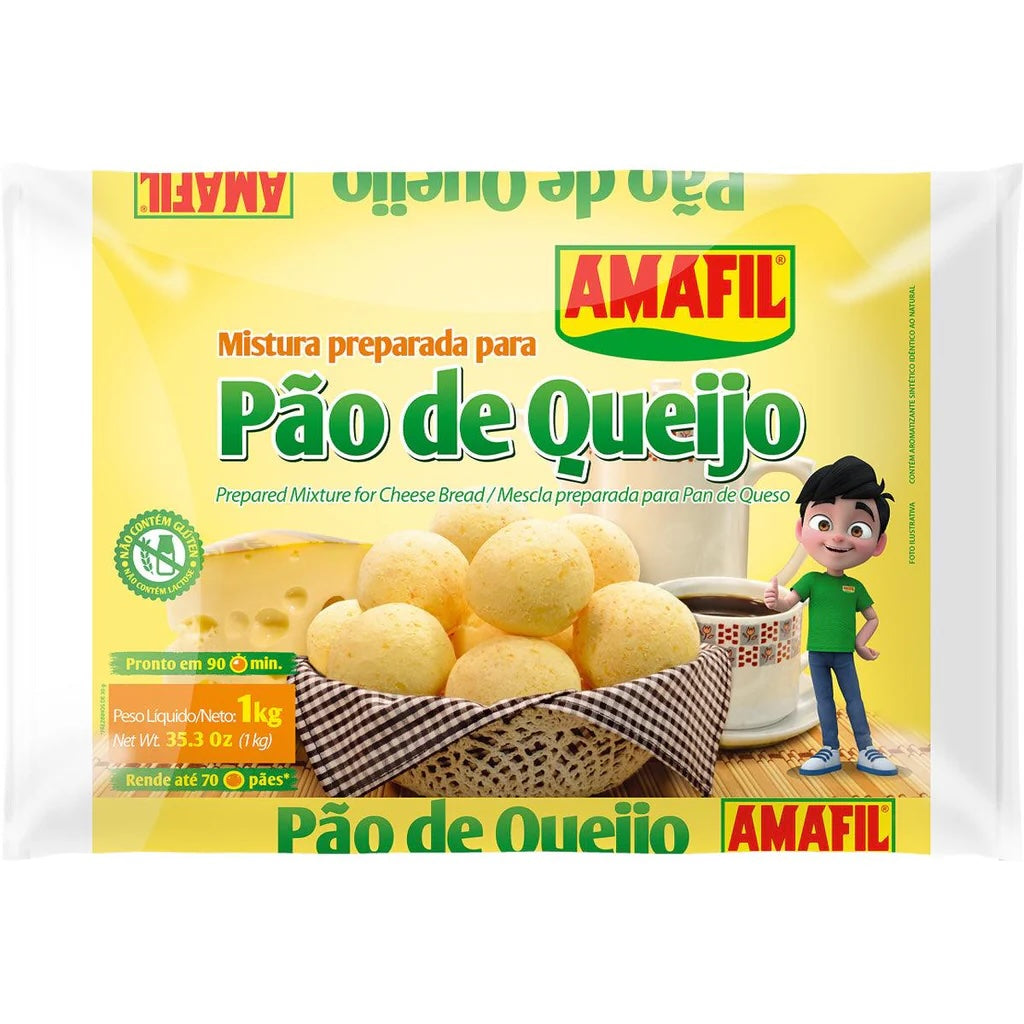 MISTURA PARA PAO DE QUEIJO AMAFIL 1 KG