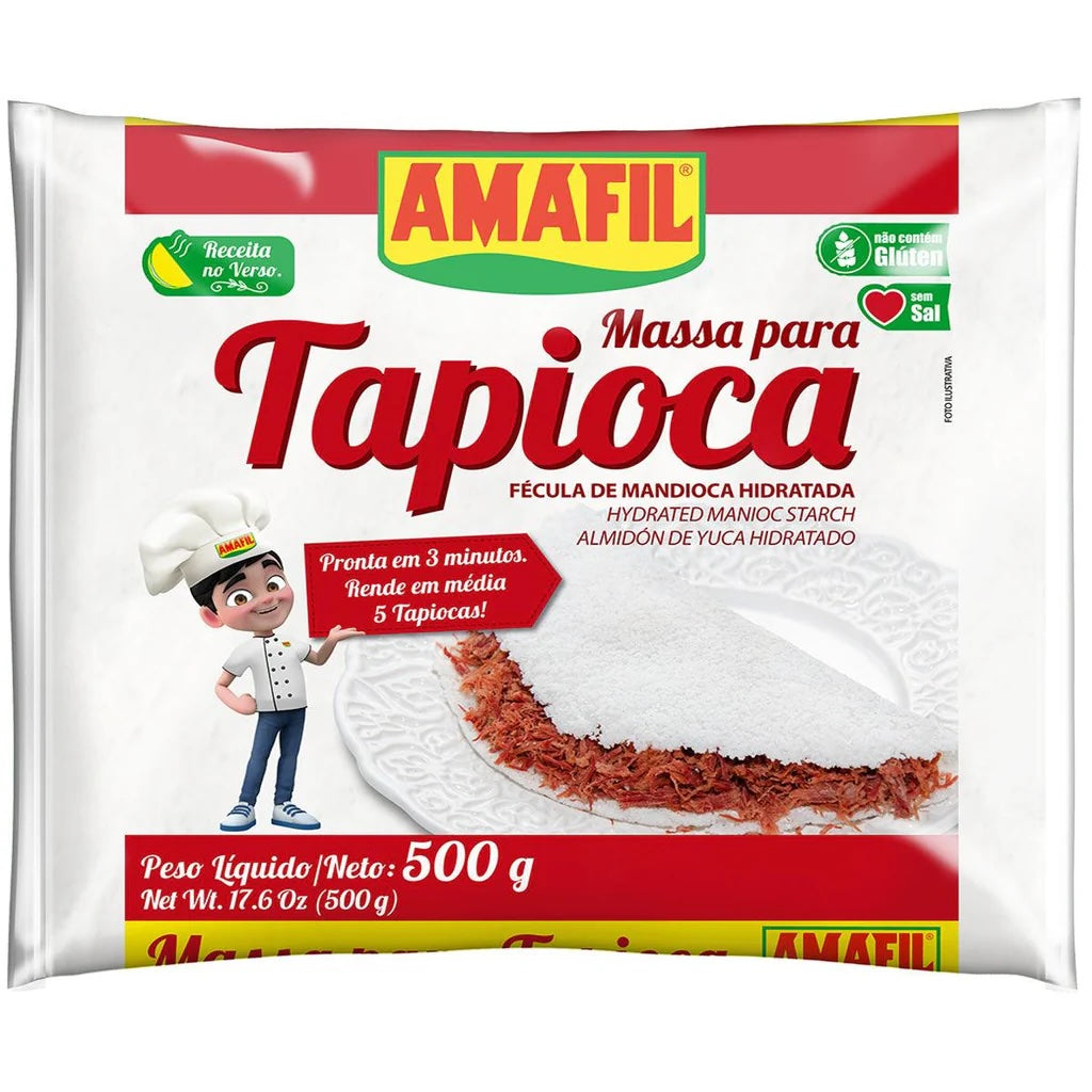 MASSA PARA TAPIOCA AMAFIL 500 GR