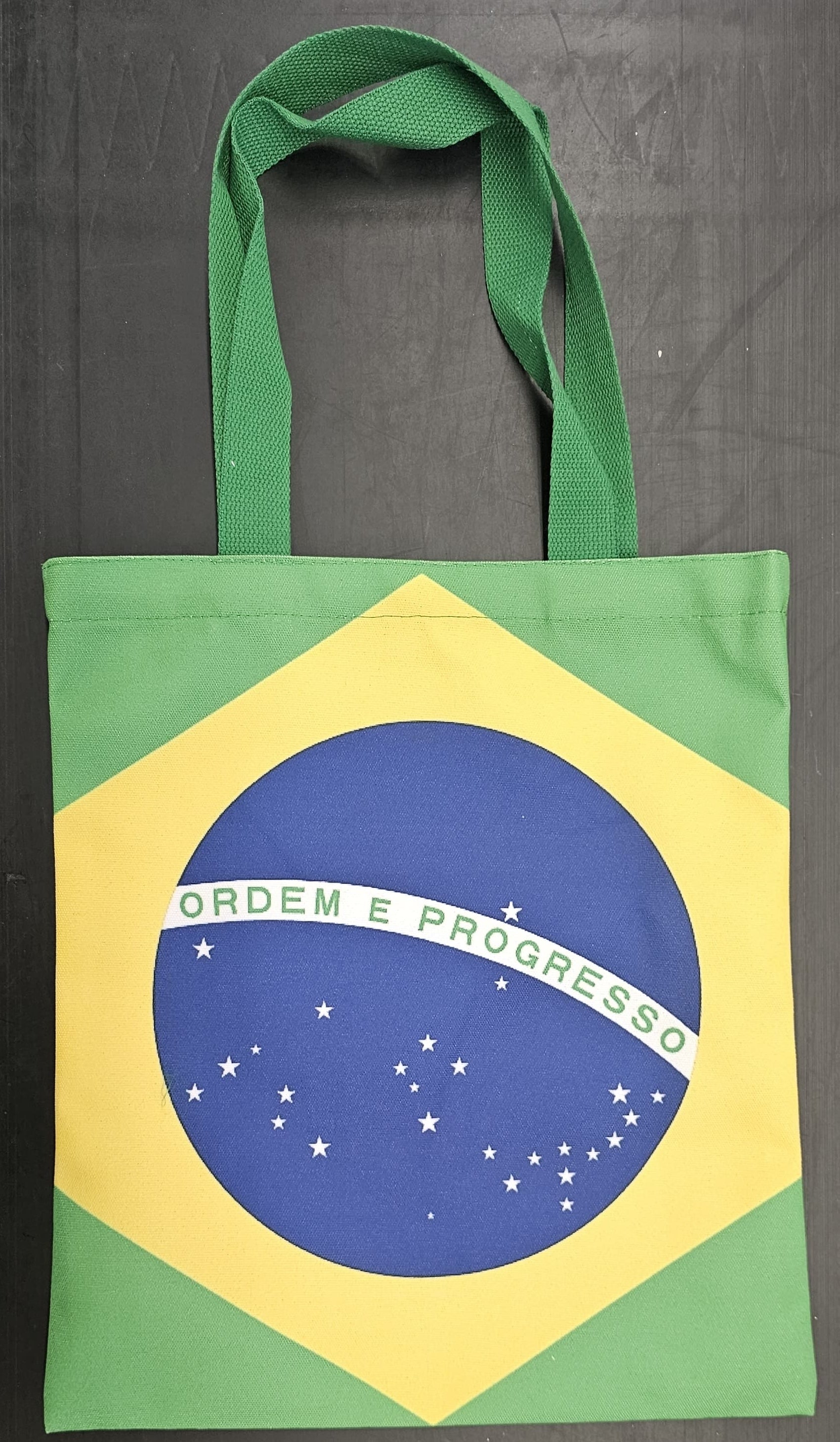 BRAZIL BAG WITH BRAZILIAN FLAG