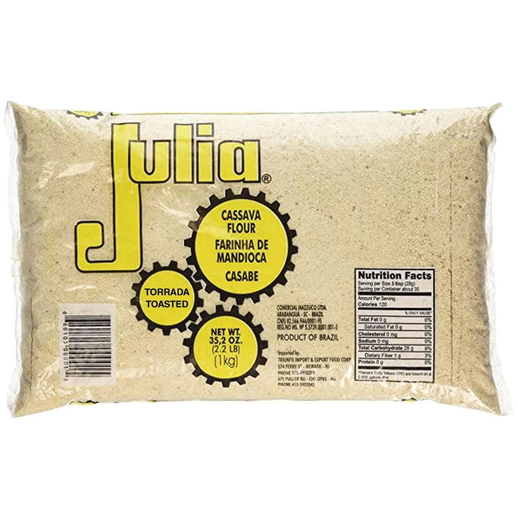 FARINHA DE MANDIOCA TORRADA JULIA 1 KG