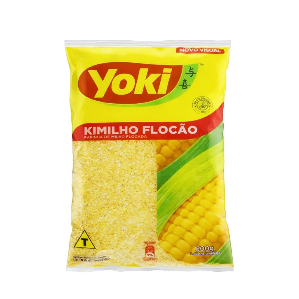 FARINHA DE MILHO FLOCAO YOKI 500 GR