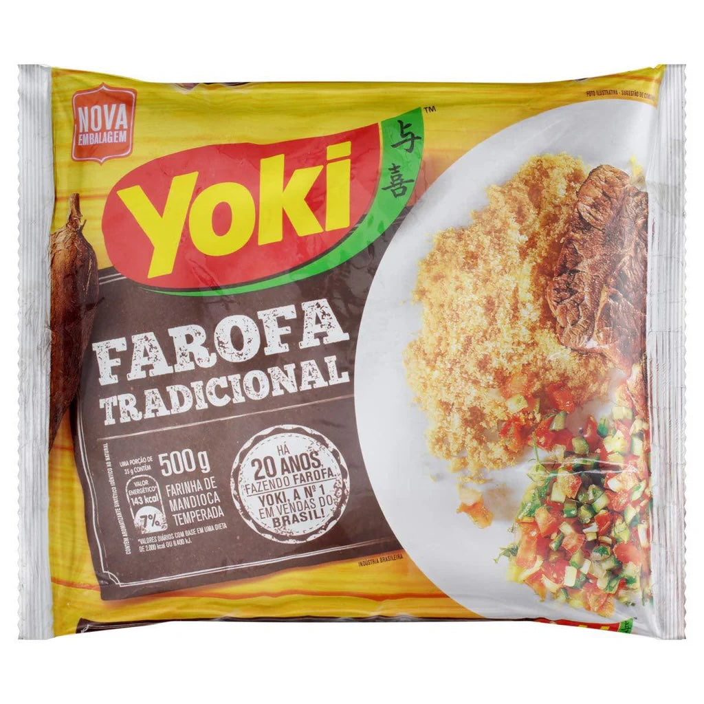 FAROFA TRADICIONAL YOKI 500 GR