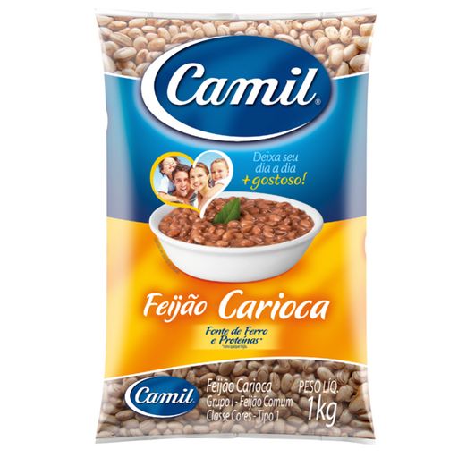 FEIJAO CARIOQUINHA CAMIL 1 KG