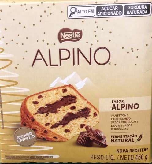 PANETTONE ALPINO NESTLE 450GR