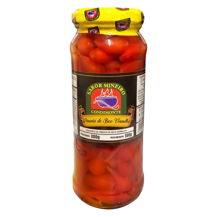 PIMENTA BIQUINHO VERMELHA 180 GR