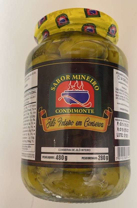 SABOR MINEIRO JILO INTEIRO EM CONSERVA 280GR